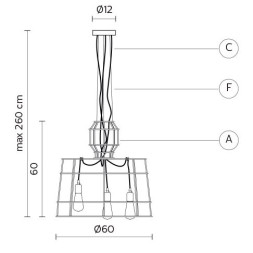 Подвесной светильник Karman Sisma SE112 1B INT