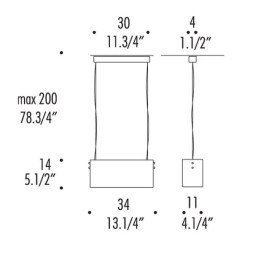 Подвесной светильник Leucos VITTORIA S2 0003250