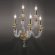 Бра Euroluce Atalia A5 44 gold Clear