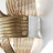 Настенный светильник Beby Group Milano Deco 8030A04 Light gold Smoked Glass