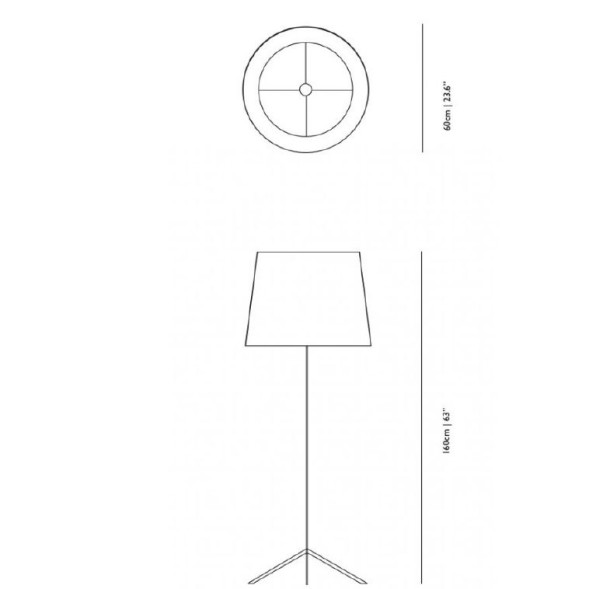 Торшер MOOOI Double shade MOLDS-----B