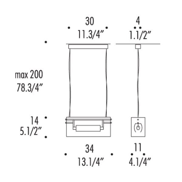 Подвесной светильник Leucos VITTORIA S2/C 0003248