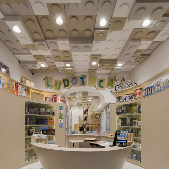 Встраиваемый светильник Linea Light Gypsum 60827N45