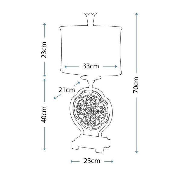 Настольная лампа Feiss Marcella FE/MARCELLA/TL