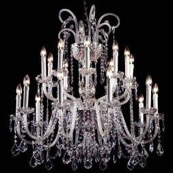 Люстра Beby Group Crystal 7150/10+10 Chrome CUT CRYSTAL