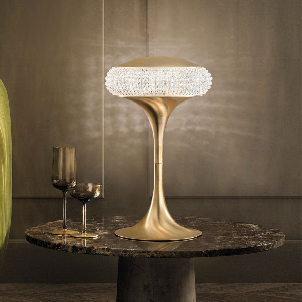 Настольная лампа Masiero Cristalis TL1 G G18 SW