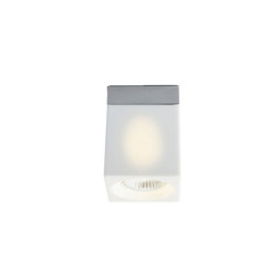 Накладной точечный светильник Fabbian Cubetto White Glass D28 E01 01