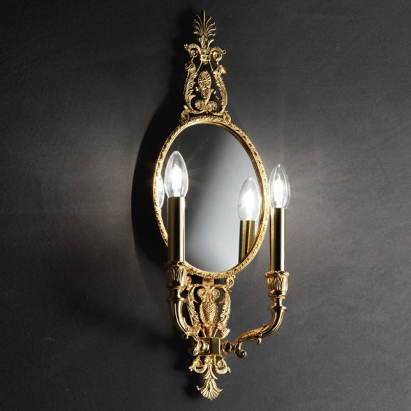 Бра Masiero Brass &amp; spots VE 1077 A2