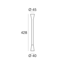 Настенный светильник Linea Light Snake 7223