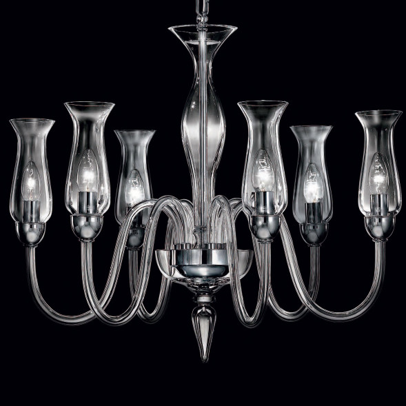 Люстра De Majo 2612 K6 026120K06 cristallo