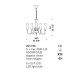 Люстра De Majo 2612 K6 026120K06 cristallo
