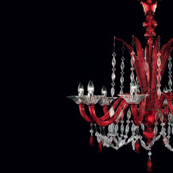 Люстра De Majo 6009 K8 060090K08 red