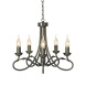 Люстра Elstead Lighting Olivia OV5 BLK/GOLD