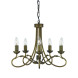 Люстра Elstead Lighting Olivia OV5 BLK/GOLD