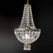 Подвесной светильник Beby Group Empire 1000/1 Green Gold CUT CRYSTAL