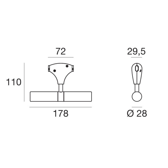 Светильник для струнной системы Linea Light Tek TR4302-48