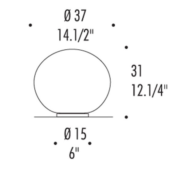 Напольный светильник Leucos SPHERA T3/37 0004081