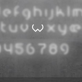 Настенный светильник Artemide Alphabet 1202w00A