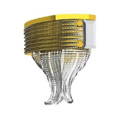 Настенный светильник Beby Group Milano Deco 8030A03 Light gold Transparent Glass