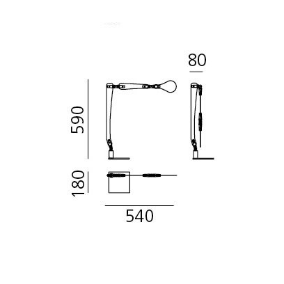 Настольная лампа Artemide Ina DD0007A10