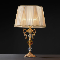 Настольная лампа Euroluce Lyra LG1 Gold Amber