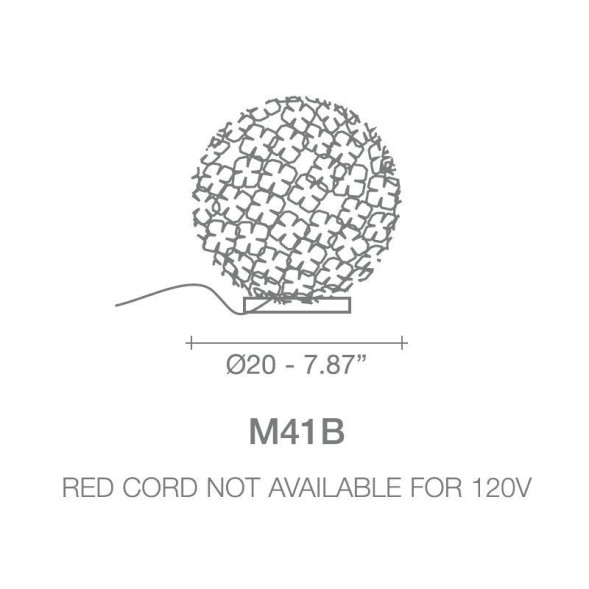 Настольная лампа Terzani Ortenzia M41B H8 C8