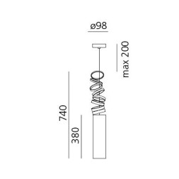 Подвесной светильник Artemide Decompose&#039; DOI4600A16