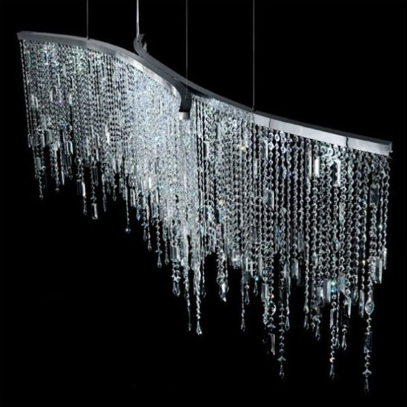 Подвесной светильник Italamp 2305/S LED CSP-C / Spectra Crystal