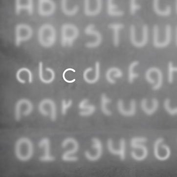 Настенный светильник Artemide Alphabet 1212c00A + supp