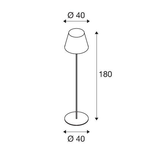 Торшер SLV Adegan 228961