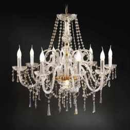 Люстра Beby Group Crystal 370/8 Light gold CUT CRYSTAL