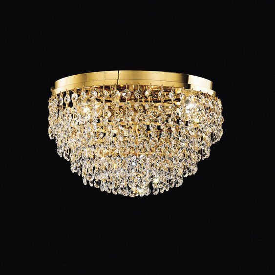 Потолочный светильник Masiero Impero &amp; Deco VE 836 PL3 CUT CRYSTAL