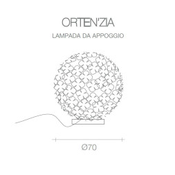 Настольная лампа Terzani Orten&#039;zia M49P H8 C8