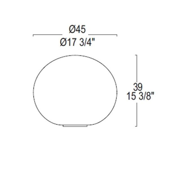 Напольный светильник Leucos SPHERA T3/45 0004062
