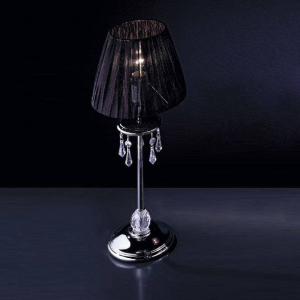 Настольная лампа Beby Group Violet 0118L01 Chrome 291 Cut Almond