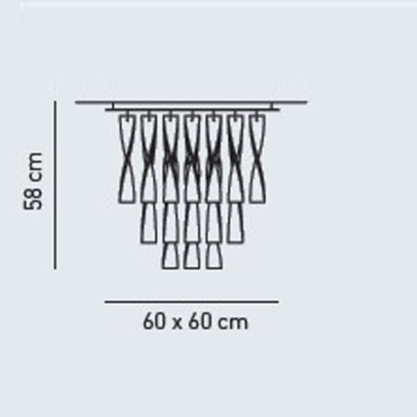 Потолочный светильник Axo Light Aura PL AURA GR TA PLAURAGRTACRE27