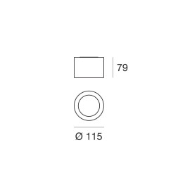 Потолочный светильник Linea Light Box 8236N
