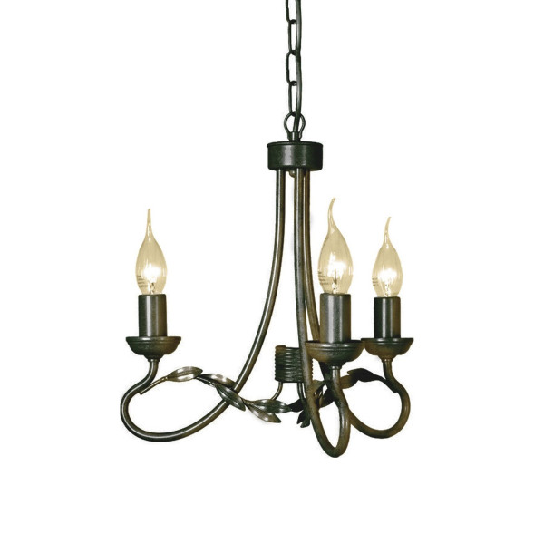 Люстра Elstead Lighting Olivia OV3 BLK/GOLD