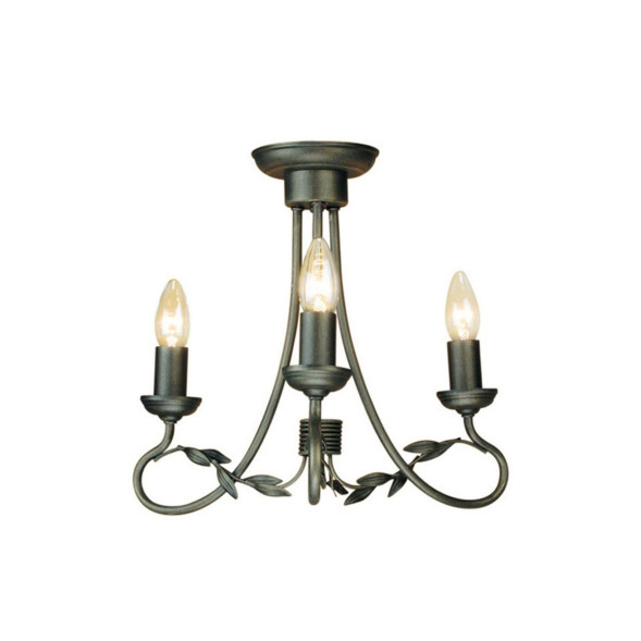Люстра Elstead Lighting Olivia OV3 BLK/GOLD