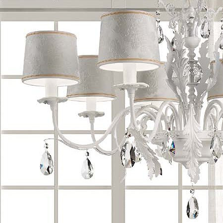 Люстра Masiero Acantia 8 V95 / DAM/14/WH Cut crystal