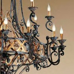 Люстра MM Lampadari Fiamme 6618/16+8 V2176