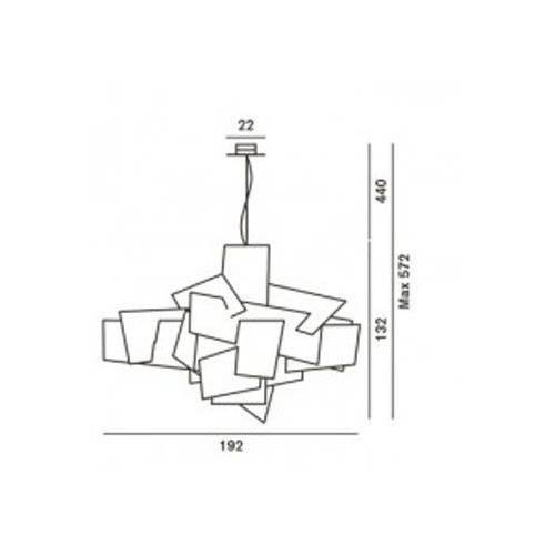 Подвесной светильник Foscarini Big Bang 1510072L 10