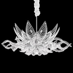 Подвесной светильник IDL Ninfea 436/18+1 Chrome Glass