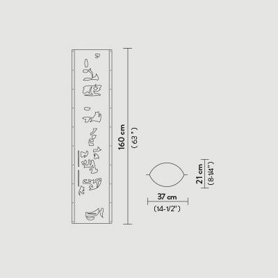 Напольный светильник Slamp Ecstacity FLOOR TUB14PTU0004__ECS