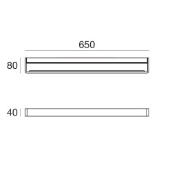 Настенный светильник Linea Light Metal 90324