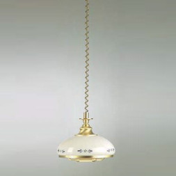 Подвесной светильник Orion HL 6-1342 MS-matt/Zug/420 opal-blau/MS