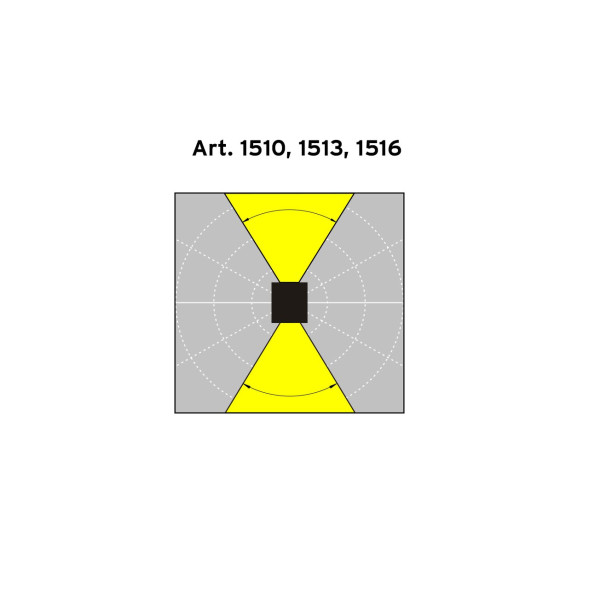 Уличный настенный светильник Norlys Asker 1510B
