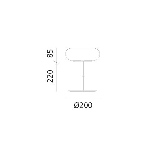 Настольная лампа Artemide Itka DX0060L10