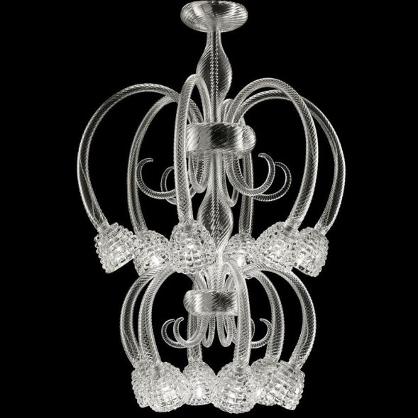 Потолочная люстра Barovier&amp;Toso Quadri 5718/12/CC