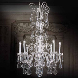 Люстра Beby Group Crystal 7000/8 Chrome HALF CUT